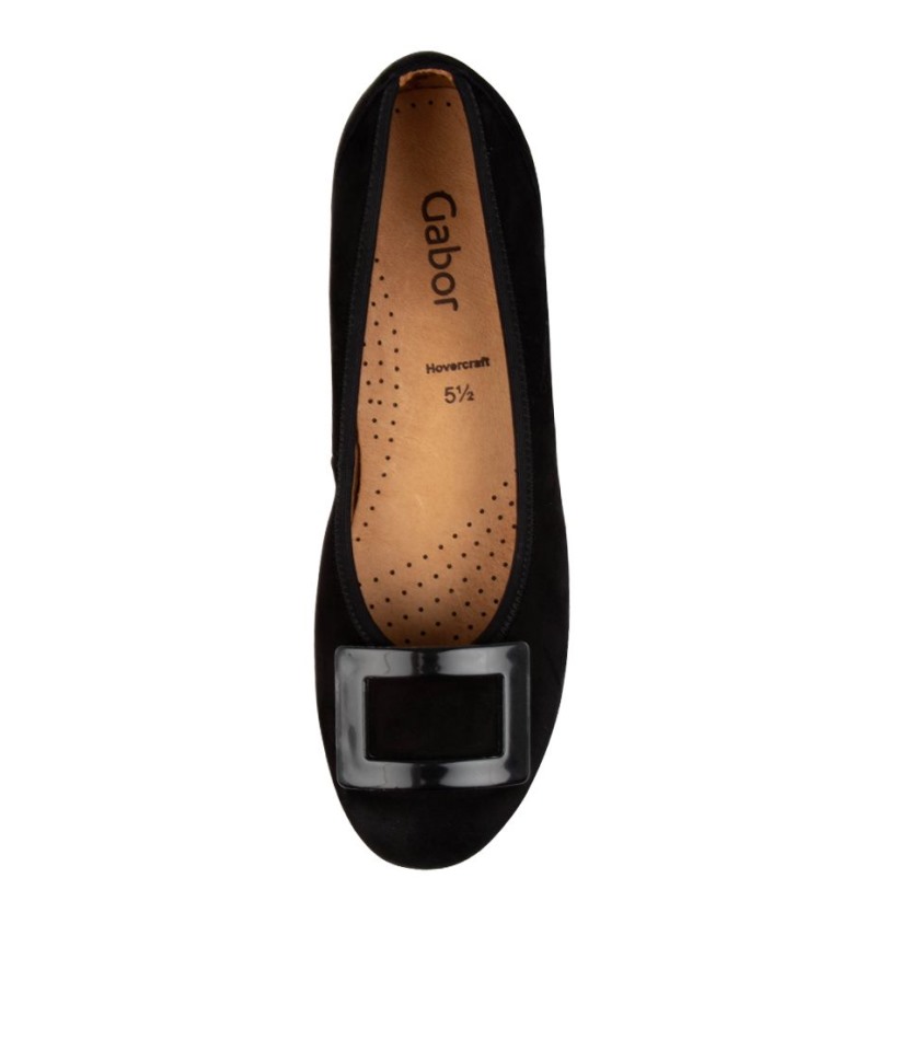 Gabour | Daim Sarah Schwarz Exclusif